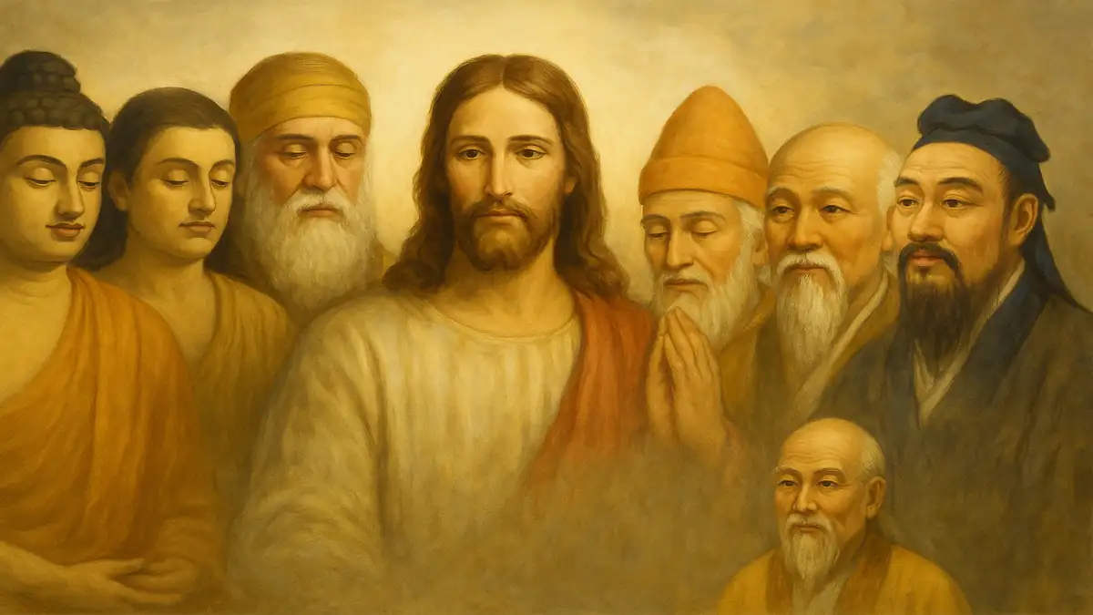 इतिहास में धर्म के नाम पर हुए संघर्ष और हिंसा को दर्शाता प्रतीकात्मक चित्र
