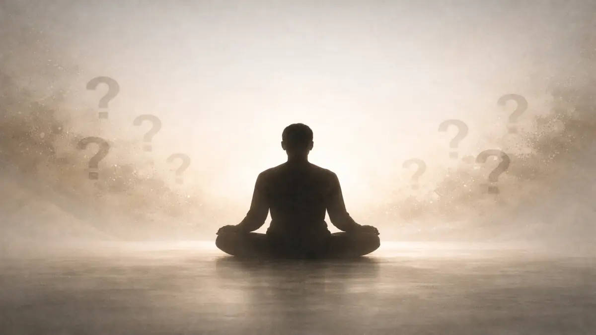 आत्म-तृप्ति का प्रतीक, जहाँ प्रश्न शांत हो जाते हैं और खोज समाप्त होती है